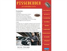 Tablet Screenshot of pissebedden.info